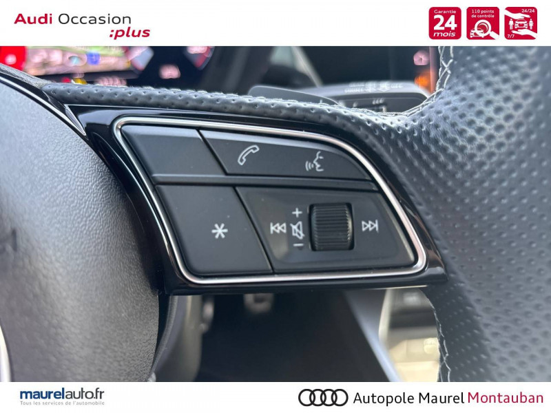 Audi A3 Sportback A3 Sportback 35 TFSI Mild Hybrid 150 S tronic 7 S Line 5p  occasion  Montauban - photo n20