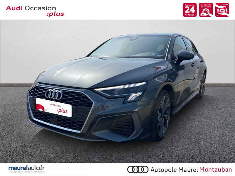 Audi A3 Sportback A3 Sportback 35 TFSI Mild Hybrid 150 S tronic 7 S Line 5p  occasion  Montauban
