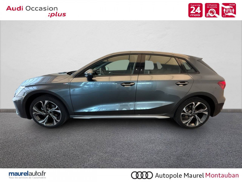 Audi A3 Sportback A3 Sportback 35 TFSI Mild Hybrid 150 S tronic 7 S Line 5p  occasion à Montauban - photo n°3