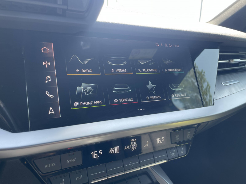 Audi A3 Sportback A3 Sportback 35 TFSI Mild Hybrid 150 S tronic 7 S Line 5p  occasion  Onet-le-Chteau - photo n15