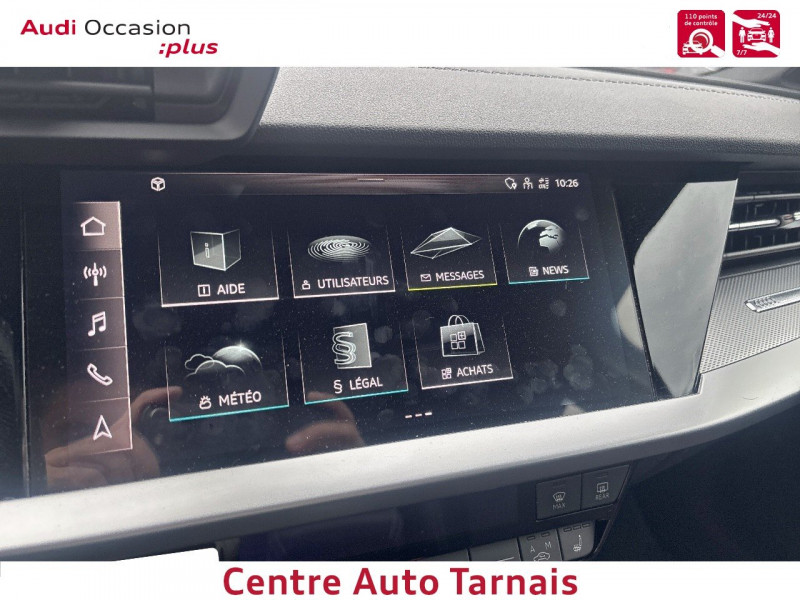 Audi A3 Sportback A3 Sportback 35 TFSI Mild Hybrid 150 S tronic 7 S Line 5p 2021 - photo n°17 Audi A3 Sportback A3 Sportback 35 TFSI Mild Hybrid 150 S tronic 7 S Line 5p  occasion à Albi - photo n°17
