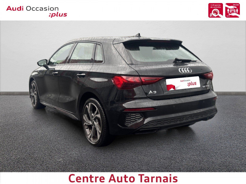 Audi A3 Sportback A3 Sportback 35 TFSI Mild Hybrid 150 S tronic 7 S Line 5p 2021 - photo n°3 Audi A3 Sportback A3 Sportback 35 TFSI Mild Hybrid 150 S tronic 7 S Line 5p  occasion à Albi - photo n°3