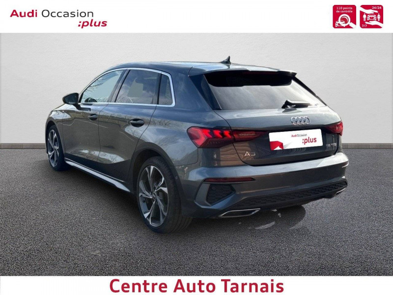 Audi A3 Sportback A3 Sportback 35 TFSI Mild Hybrid 150 S tronic 7 S Line 5p  occasion  Albi - photo n4