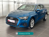 Audi A3 Sportback occasion année 2021 boite Automatique Annonce Audi A3 Sportback occasion Essence A3 Sportback 35 TFSI Mild Hybrid 150 S tronic 7 à Mareuil-lès-Meaux