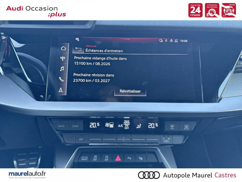 Audi A3 Sportback A3 Sportback 40 TDI 200 S tronic 7 Quattro S Line 5p  occasion  Castres - photo n20