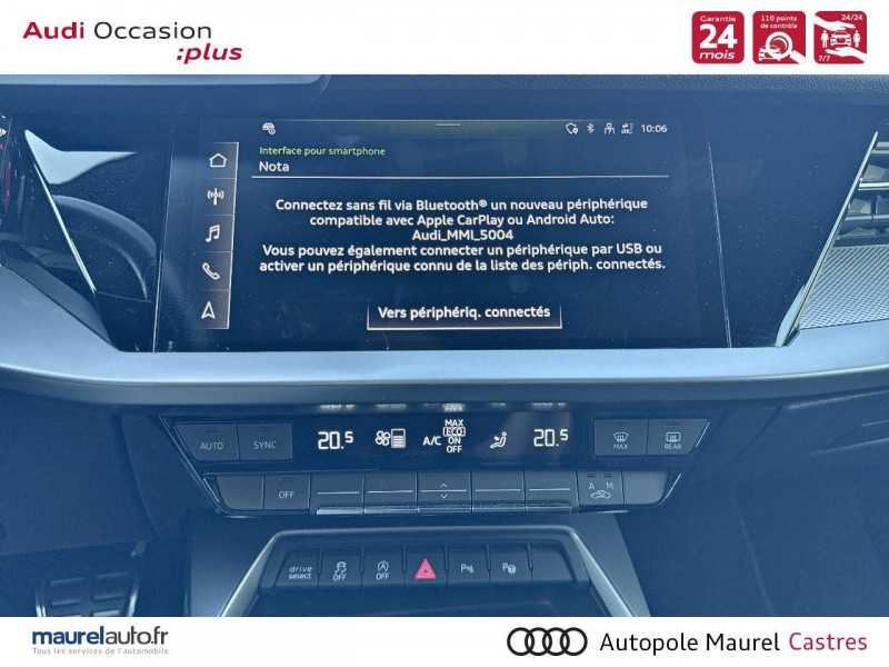 Audi A3 Sportback A3 Sportback 40 TDI 200 S tronic 7 Quattro S Line 5p  occasion  Castres - photo n18