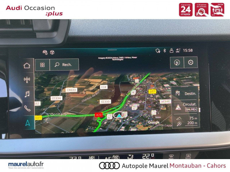 Audi A3 Sportback A3 Sportback 40 TFSIe 204 S tronic 6 S Line 5p  occasion  Montauban - photo n17