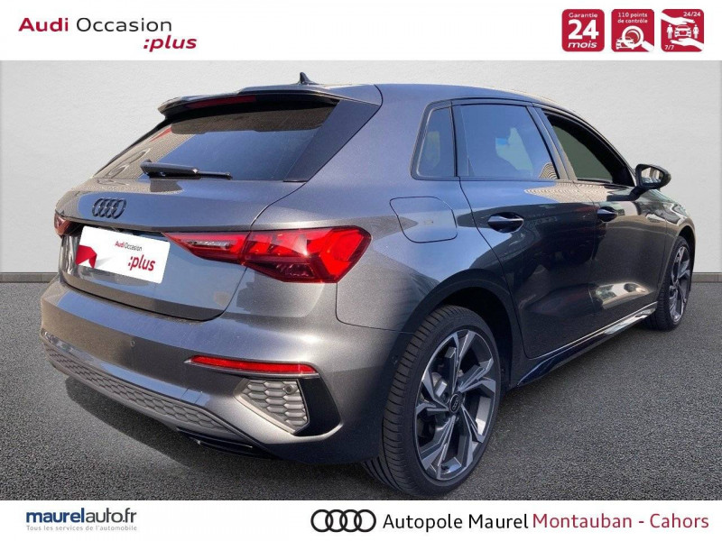 Audi A3 Sportback A3 Sportback 40 TFSIe 204 S tronic 6 S Line 5p  occasion  Montauban - photo n4