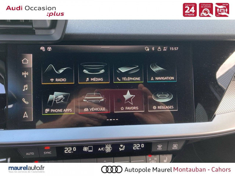 Audi A3 Sportback A3 Sportback 40 TFSIe 204 S tronic 6 S Line 5p  occasion  Montauban - photo n14