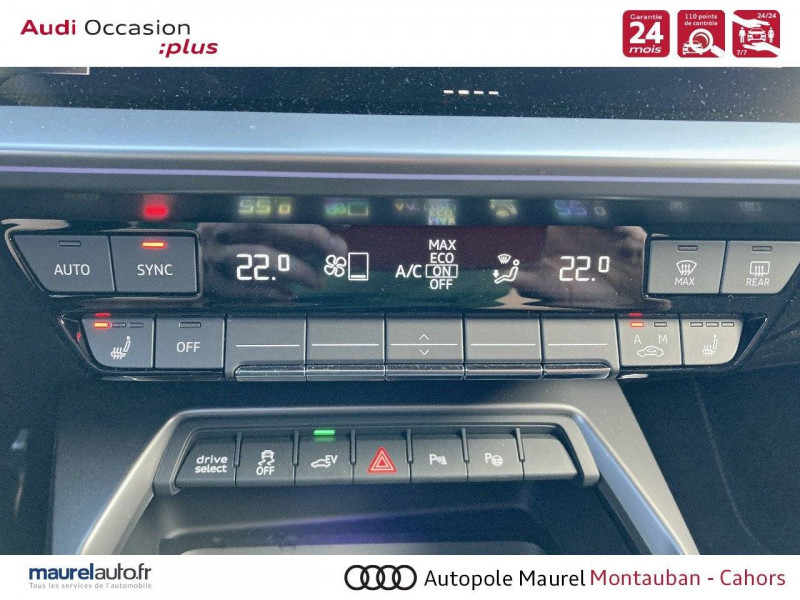 Audi A3 Sportback A3 Sportback 40 TFSIe 204 S tronic 6 S Line 5p  occasion  Montauban - photo n15