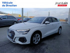 Audi A3 Sportback occasion Blanc boite Sequentielle Annonce Audi A3 Sportback occasion Hybride A3 Sportback 40 TFSIe 204 S Tronic 6 S Line 5p à Cessy