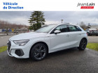 Audi A3 Sportback occasion Blanc année 2021 boite Sequentielle Annonce Audi A3 Sportback occasion Hybride A3 Sportback 40 TFSIe 204 S Tronic 6 S Line 5p à La Motte-Servolex