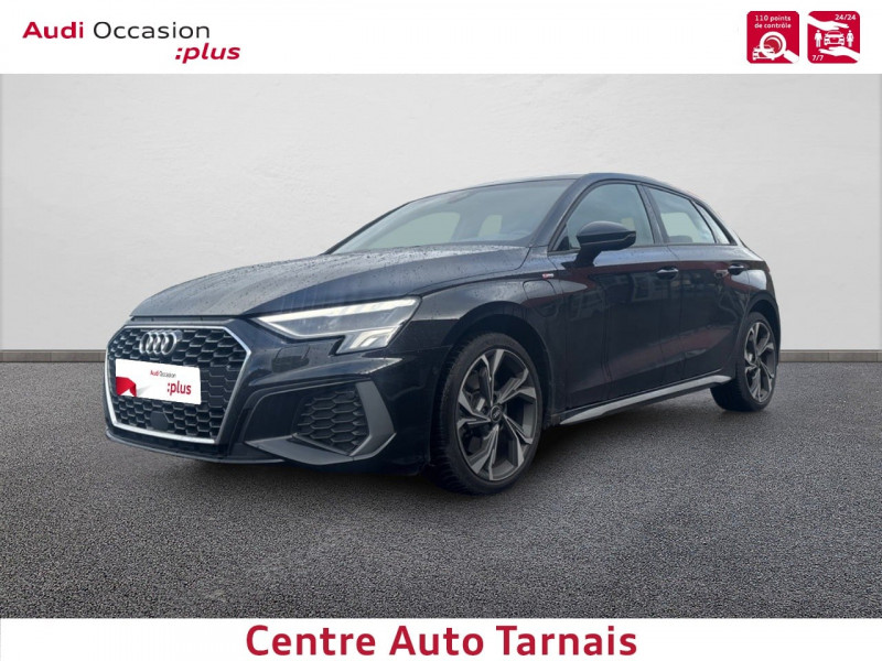 Audi A3 Sportback A3 Sportback 40 TFSIe 204 S tronic 6 S Line 5p  occasion à Albi - photo n°1