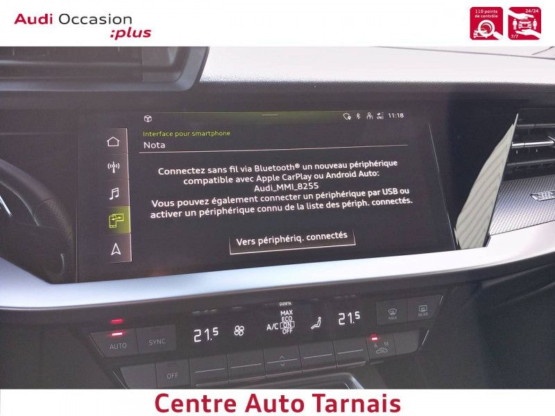 Audi A3 Sportback A3 Sportback 40 TFSIe 204 S tronic 6 S Line 5p  occasion à Albi - photo n°15