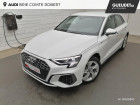 Audi A3 Sportback occasion Blanc année 2020 boite Automatique Annonce Audi A3 Sportback occasion Hybride A3 Sportback 40 TFSIe 204 S Tronic 6S Line à Brie-Comte-Robert