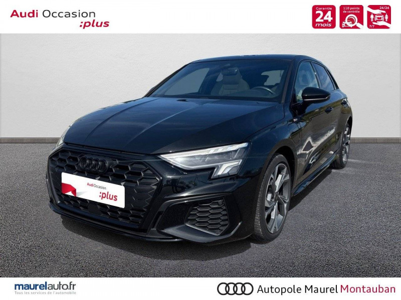 Audi A3 Sportback A3 Sportback 45 TFSIe 245 S tronic 6 Competition 5p  occasion à Montauban - photo n°1
