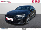 Audi A3 Sportback occasion année 2023 boite Sequentielle Annonce Audi A3 Sportback occasion Hybride A3 Sportback 45 TFSIe 245 S tronic 6 Competition 5p à Montauban