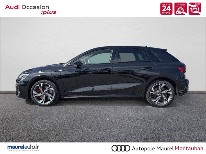 Audi A3 Sportback A3 Sportback 45 TFSIe 245 S tronic 6 Competition 5p  occasion à Montauban - photo n°3