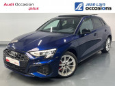 Audi A3 Sportback occasion année 2022 boite Sequentielle Annonce Audi A3 Sportback occasion Hybride A3 Sportback 45 TFSIe 245 S tronic 6 S LINE 5p à Meythet