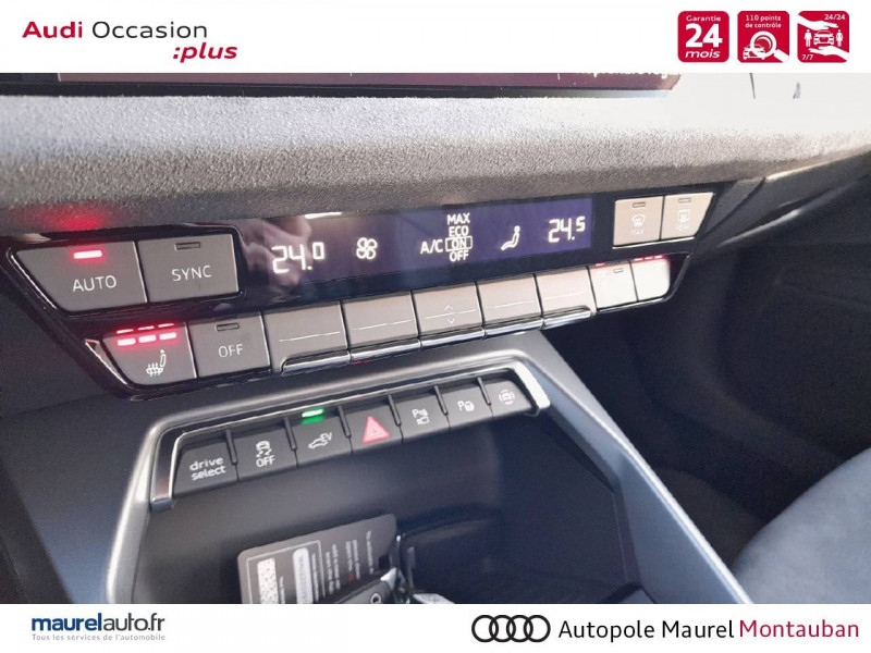 Audi A3 Sportback A3 Sportback TFSI e Hybride rechargeable 204 S tronic 6 S li  occasion  Montauban - photo n17