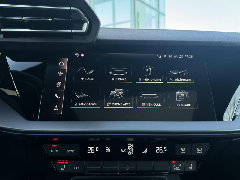 Audi A3 Sportback A3 Sportback TFSI e Hybride rechargeable 204 S tronic 6 S li  occasion � Onet-le-Ch�teau - photo n�14