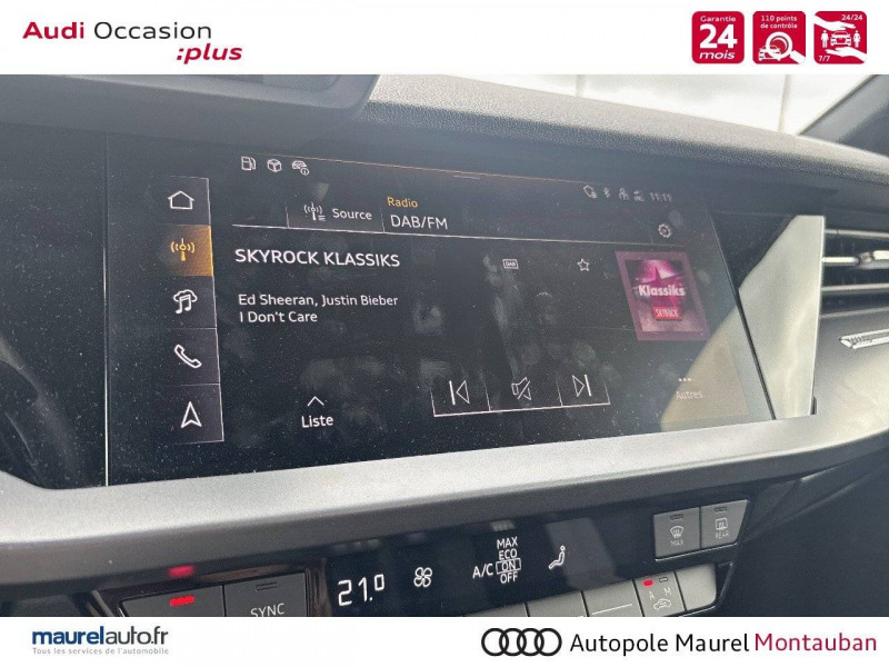 Audi A3 Sportback A3 Sportback TFSI Mild Hybrid 116 S tronic 7 Business Execut  occasion  Montauban - photo n19