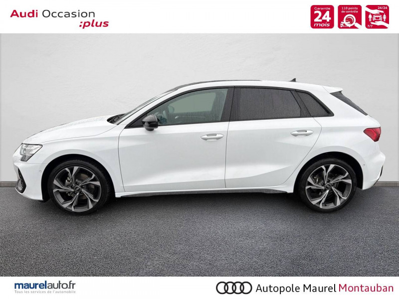 Audi A3 Sportback A3 Sportback TFSI Mild Hybrid 150 S tronic 7 S line 5p  occasion  Montauban - photo n2