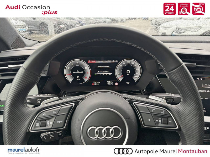 Audi A3 Sportback A3 Sportback TFSI Mild Hybrid 150 S tronic 7 S line 5p  occasion  Montauban - photo n10