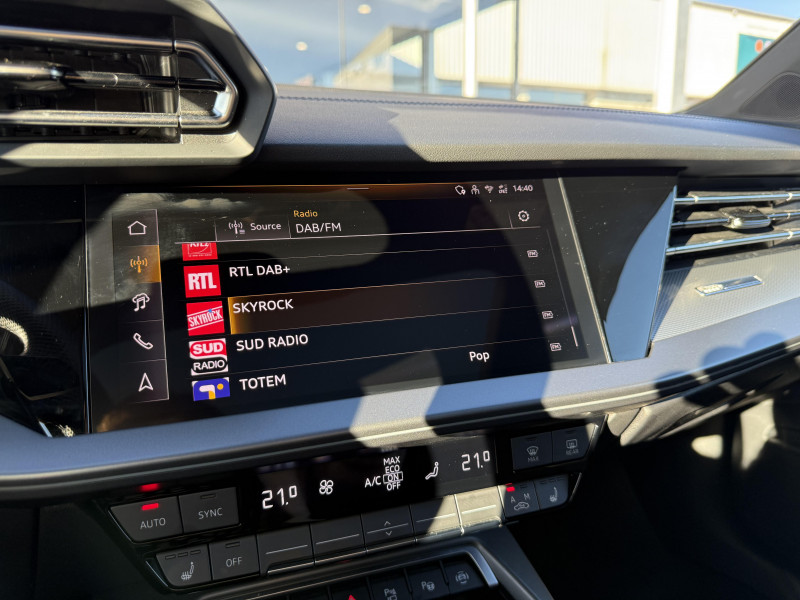 Audi A3 Sportback A3 Sportback TFSI Mild Hybrid 150 S tronic 7 S line 5p  occasion &agrave; Aurillac - photo n&deg;13