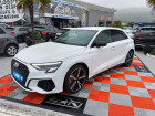 Audi A3 Sportback occasion Blanc année 2021 boite Automatique Annonce Audi A3 Sportback occasion Diesel NEW 35 TDi 150 STRONIC SLINE GPS JA18'' Virtual Cockpit Plus à Lescure-d'Albigeois