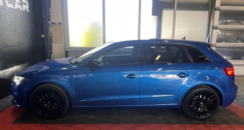 Audi A3 Sportback SPORTBACK 2.0 TFSI 190 DESIGN LUXE / Bleu ARA CRISTAL / Virt  occasion � Manosque - photo n�6