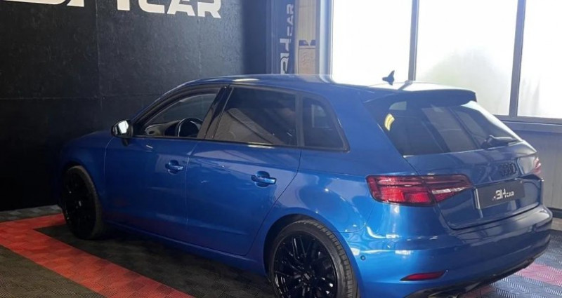 Audi A3 Sportback SPORTBACK 2.0 TFSI 190 DESIGN LUXE / Bleu ARA CRISTAL / Virt  occasion � Manosque - photo n�4