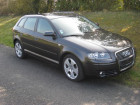 Audi A3 Sportback occasion Noir année 2007 boite Sequentielle Annonce Audi A3 Sportback occasion Diesel sportback 20l tdi dpf à savigny le temple