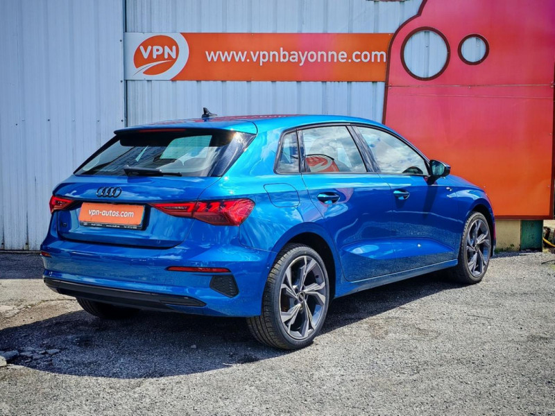 Audi A3 Sportback Sportback 30 TFSI 110 Mild Hybrid S-Tronic 7 Design + 7720 e  occasion  Arcangues - photo n3