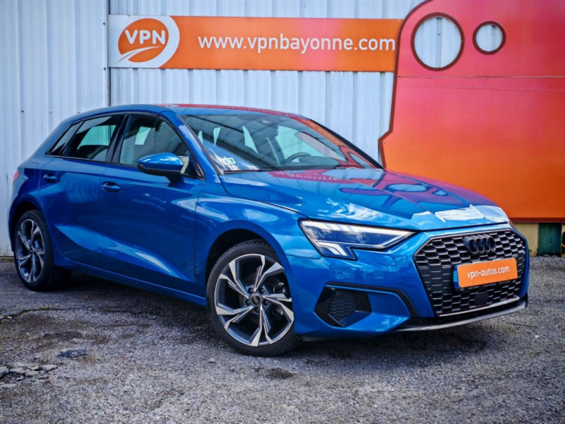 Audi A3 Sportback Sportback 30 TFSI 110 Mild Hybrid S-Tronic 7 Design + 7720 e  occasion  Arcangues - photo n2