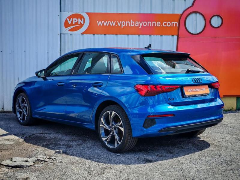 Audi A3 Sportback Sportback 30 TFSI 110 Mild Hybrid S-Tronic 7 Design + 7720 e  occasion  Arcangues - photo n4