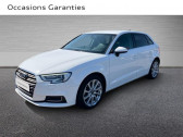 Audi A3 Sportback occasion année 2018 boite Manuelle Annonce Audi A3 Sportback occasion Essence Sportback 30 TFSI 116ch Design Euro6d-T à Avion