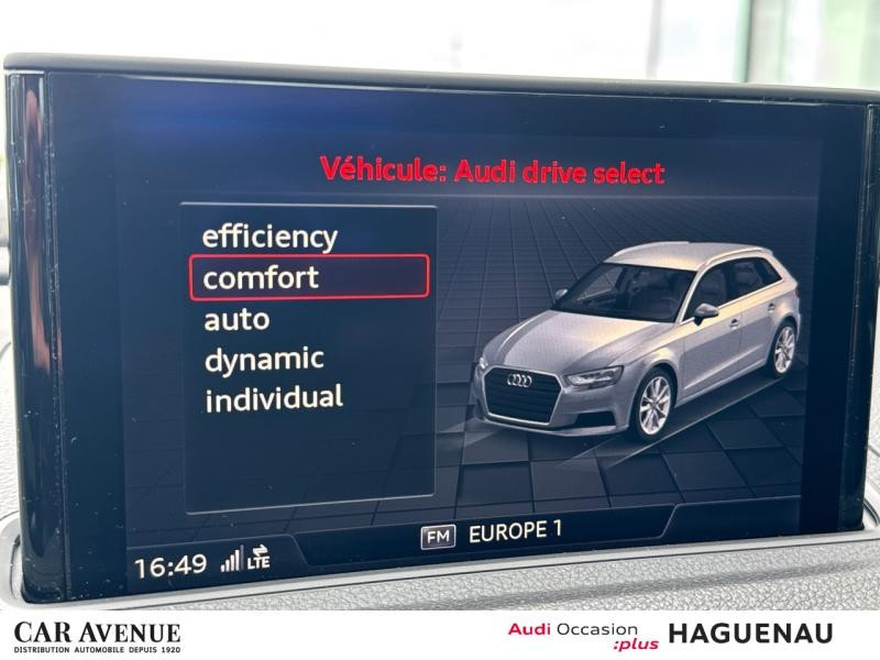 Audi A3 Sportback Sportback 35 TDI 150 Business line S tronic 7 CAMERA DE RECU  occasion  HAGUENAU - photo n9