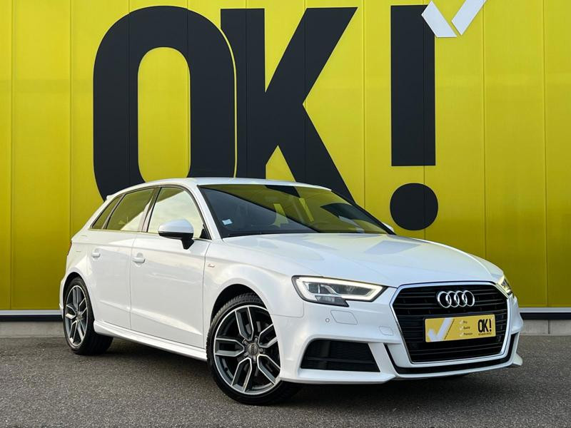 Audi A3 Sportback sportback 35 TDI 2.0 150 Sport Feu Led GPS Bluetooth Clim au  occasion  SAUSHEIM - photo n7