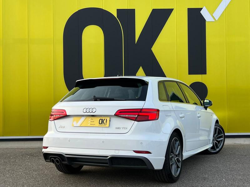 Audi A3 Sportback sportback 35 TDI 2.0 150 Sport Feu Led GPS Bluetooth Clim au  occasion  SAUSHEIM - photo n5