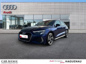 Audi A3 Sportback occasion année 2023 boite Automatique Annonce Audi A3 Sportback occasion Essence Sportback 35 TFSI 150 Mild Hybrid S line S tronic 7 LED AVEC à HAGUENAU