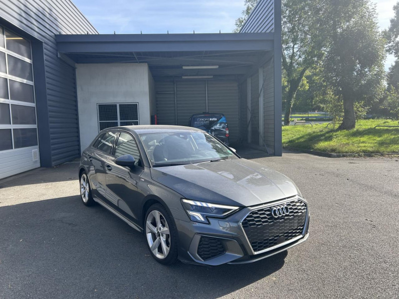 Audi A3 Sportback Sportback 35 TFSI 150 S line S-Tronic   GPS   Radar Av/Ar     occasion  Ganges - photo n2