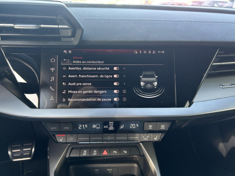 Audi A3 Sportback Sportback 35 TFSI 150 S line S-Tronic   GPS   Radar Av/Ar     occasion  Ganges - photo n12