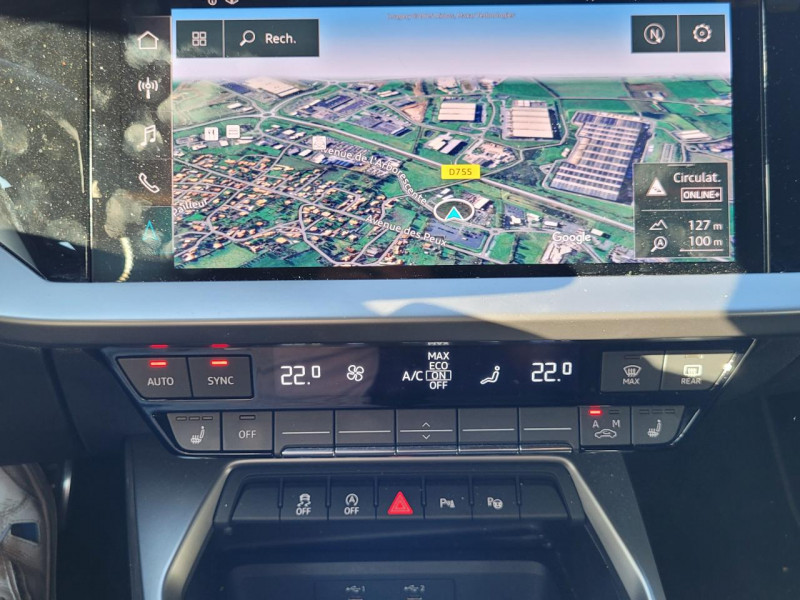 Audi A3 Sportback Sportback 35 TFSI 150 S line S-Tronic   GPS   Radar Av/Ar     occasion  Ganges - photo n11