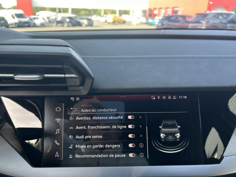 Audi A3 Sportback Sportback 35 TFSI 150 S line S-Tronic   GPS   Radar Av/Ar     occasion  Ganges - photo n13