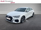 Audi A3 Sportback occasion année 2021 boite Automatique Annonce Audi A3 Sportback occasion Essence Sportback 35 TFSI 150ch Mild Hybrid S line S tronic 7 à CESSON SEVIGNE