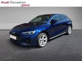 Audi A3 Sportback occasion année 2025 boite Automatique Annonce Audi A3 Sportback occasion Essence Sportback 35 TFSI 150ch Mild Hybrid S line S tronic 7 à PARIS