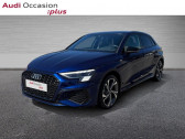 Audi A3 Sportback occasion année 2024 boite Automatique Annonce Audi A3 Sportback occasion Essence Sportback 35 TFSI 150ch Mild Hybrid S line S tronic 7 à AUBIERE
