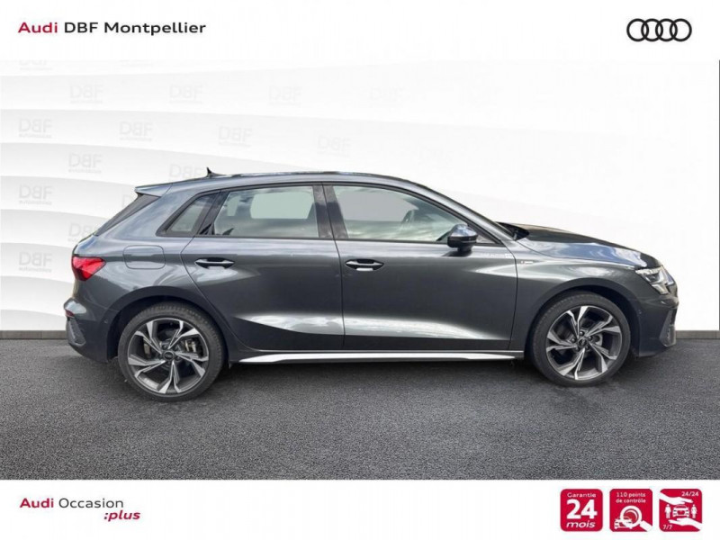 Audi A3 Sportback sportback 35 TFSI Mild Hybrid 150 S tronic 7 S line  occasion  Montpellier - photo n4