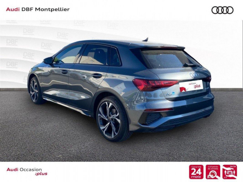 Audi A3 Sportback sportback 35 TFSI Mild Hybrid 150 S tronic 7 S line  occasion  Montpellier - photo n3